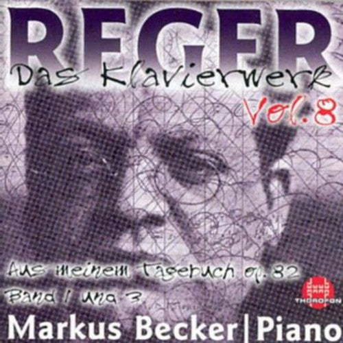 Markus Becker - Piano Works 8 Music CD