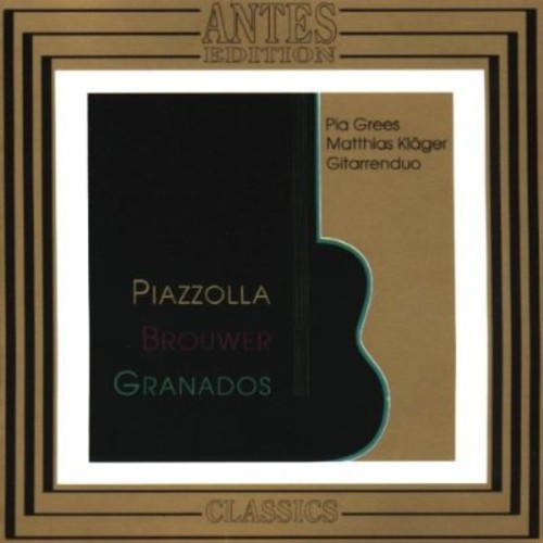 Gitarrenduo Pia Grees - Works for Two Guitars / Valses Poeticos Music CD