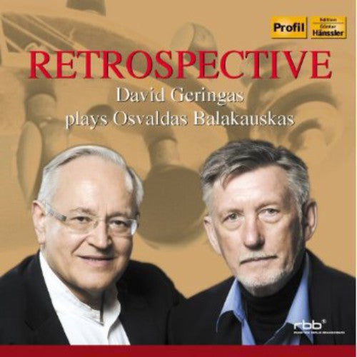 R. Rachmaninov - Retrospective: David Geringas Plays Oavaldas Music CD