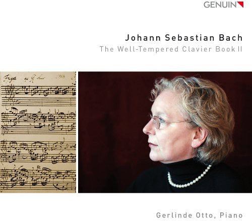 J Bach S / Otto - Well-Tempered Clavier Book II Music CD