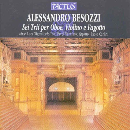 Besozzi / Vignali / Vernikov / Carlini - 6 Trios for Oboe Violin & Bassoon Music CD