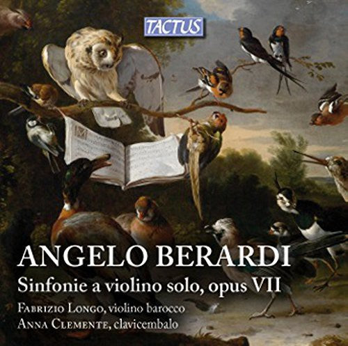 Berardi / Longo / Clemente - Sinfonie for Violin Book I Opus Vii Music CD