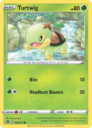 Turtwig 006/172 - SWSH09 Brilliant Stars