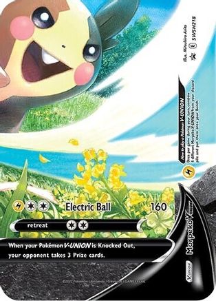 Morpeko V-Union SWSH218/307 - SWSH Sword & Shield Promo Cards Holofoil