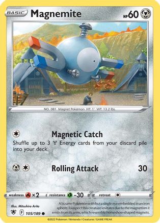 Magnemite 105/189 - SWSH10 Astral Radiance