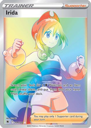 Irida (Secret) 204/189 - SWSH10 Astral Radiance Holofoil