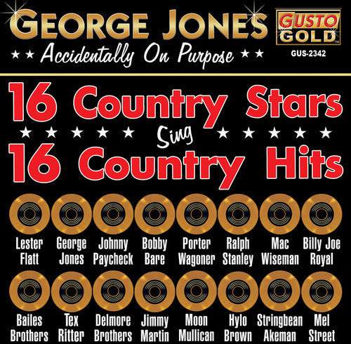 George Jones & Friends - 16 Country Stars Sing 16 Country Hits Music CD