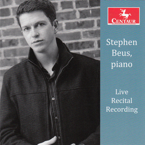 Bach / Mendelssohn / Liszt - Stephen Beus-Live Recital Recording Music CD