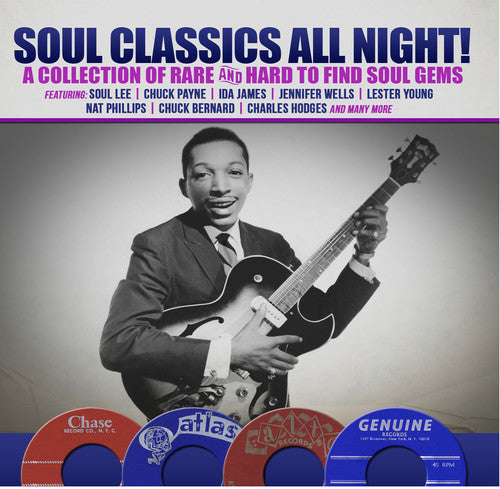 Soul Classics All Night A Collection Of Rare & - Soul Classics All Night a Collection of Rare / Various Music CD