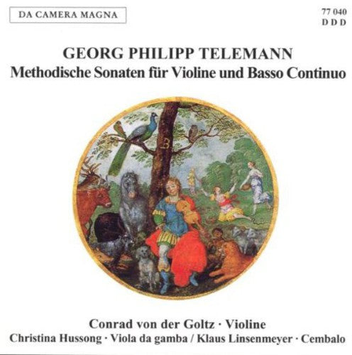 Telemann / Goltz - Methodische Sonaten Fur Violin Music CD