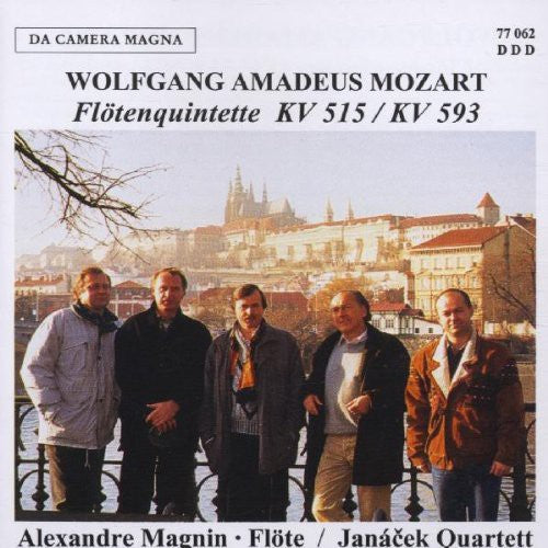 Mozart / Magnin - Flute QNTS KV 515 KV 593 Music CD