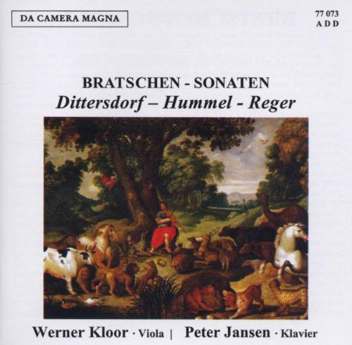 Dittersdorf / Hummel / Reger / Kloor - Sons for Viola Music CD