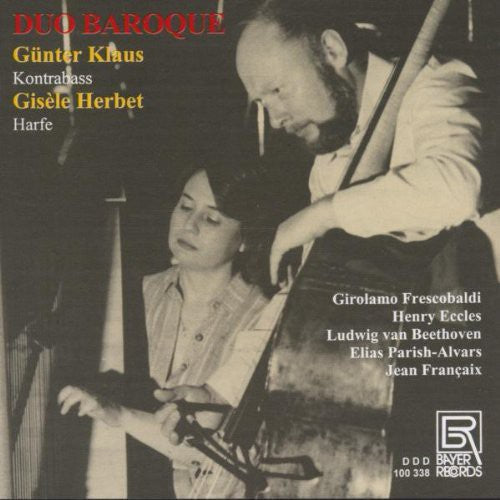 Duo Baroque Works For Double Bass & Harp / Var - Duo Baroque: Works for Double Bass & Harp / Various Music CD