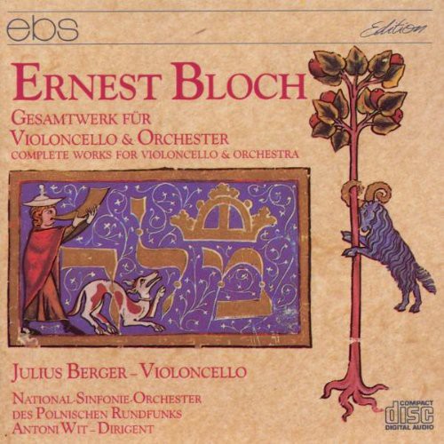 Bloch / Julius Berger / Polish Natl Rso, Wit - Complete Works for Cello & Orchestra Music CD