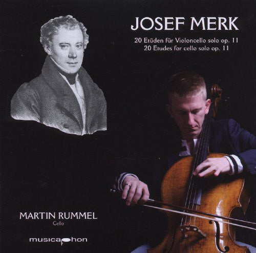 Martin Rummel - 20 Etudes for Cello Solo Op 11 Music CD