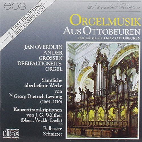 Leiding / Overduin - Organ Music from Ottobeuren Music CD