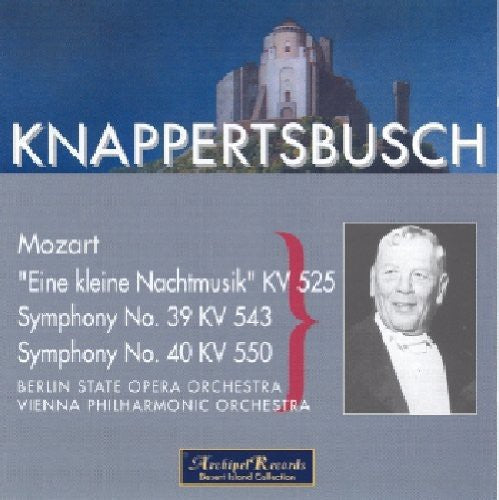 Mozart / Knappertsbusch - Sinfonie 39 & 40 Kleine N Music CD