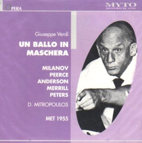 Verdi / Mitropolous - Un Ballo in Maschera: Mialnov Music CD