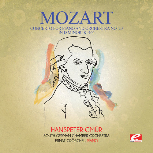 South German Chamber Orchestra - Concerto for Piano & Orchestra No. 20 in D minor K Music CD