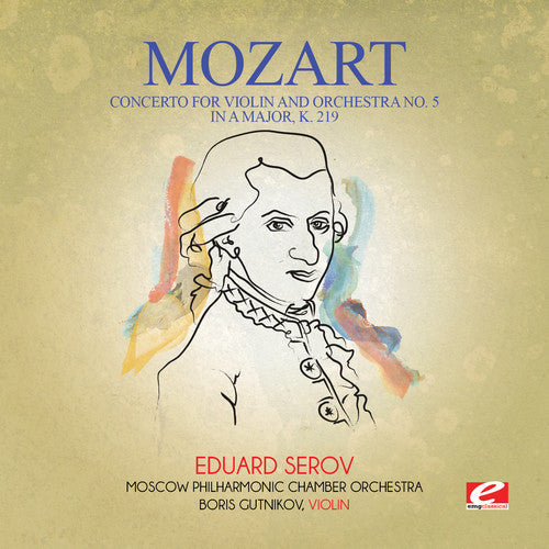 Moscow Philharmonic Chamber Orchestra - Concerto for Violin & Orchestra No. 5 in a Major K Music CD