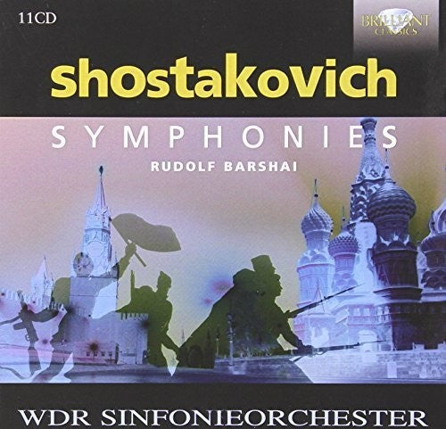 Shostakovich / Wdr Sinfonieorchester / Barshai - Complete Symphonies Music CD
