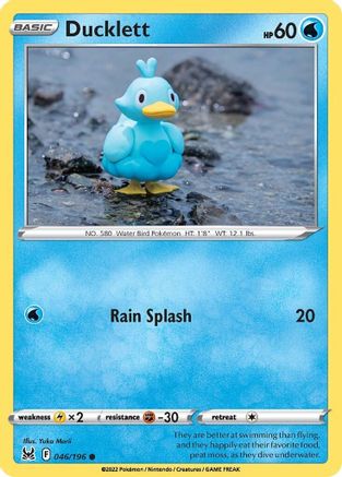 Ducklett 046/196 - SWSH11 Lost Origin