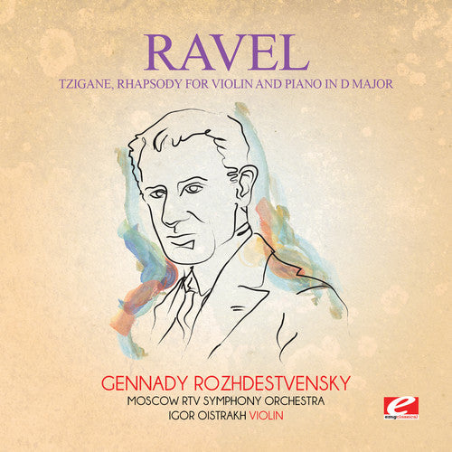 Moscow RTV Symphony Orchestra - Tzigane Rhapsody for Violin Piano D Major Music CD