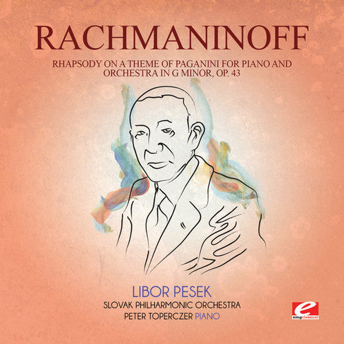 Slovak Philharmonic Orchestra - Rhapsody on Theme Paganini Piano & Orch G Min Music CD