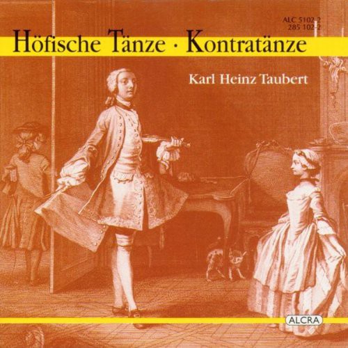 Taubert / Ganassi / Tietsch - Hofische Tanze / Kontratanze Music CD