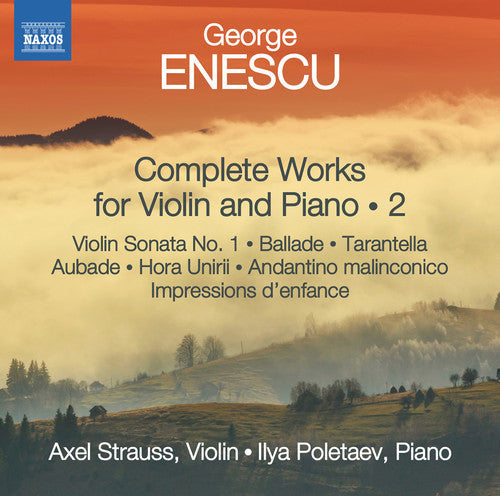Enescu / Strauss / Poletaev - Complete Works for Violin & Piano 2 Music CD