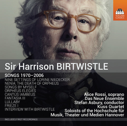 Birtwistle / Rossi / Kuss Quartet / Korber - Songs 1970-2006 Music CD