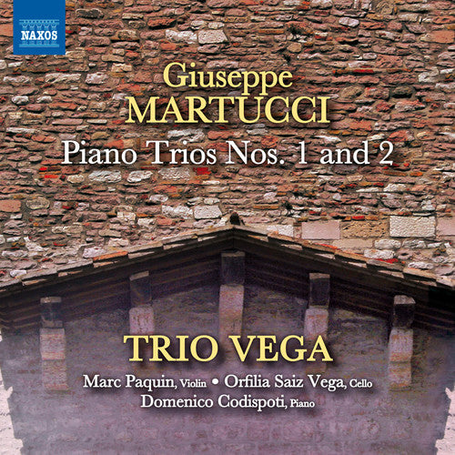 Martucci / Trio Vega - Piano Trios Nos. 1 & 2 Music CD