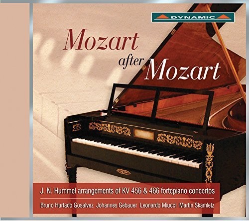 Mozart / Gosalvez / Gebauer / Miucci / Skamletz - Mozart After Mozart - Piano Concertos Music CD