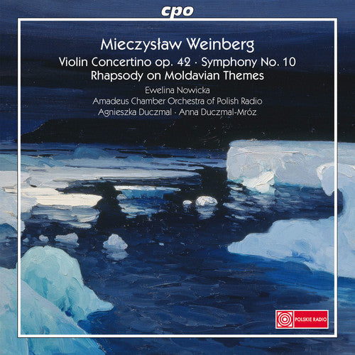 Weinberg / Nowicka / Amadeus Chamber Orchestra - Violin Concertino Op. 42 - Rhapsody on Moldavian Music CD