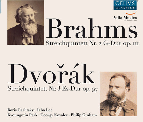 Dvorak / Garlitsky / Lee / Park / Kovalev / Graham - String Quintet No. 3 - Brahms: String Quintet No. Music CD