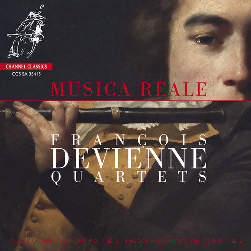 F Devienne / Musica Reale - Flute Quartets Op.66 Nos.1 & 3 - Bassoon Quartets Music CD
