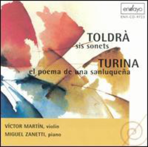 Toldra/Turina - Music For Violin & Piano Music CD