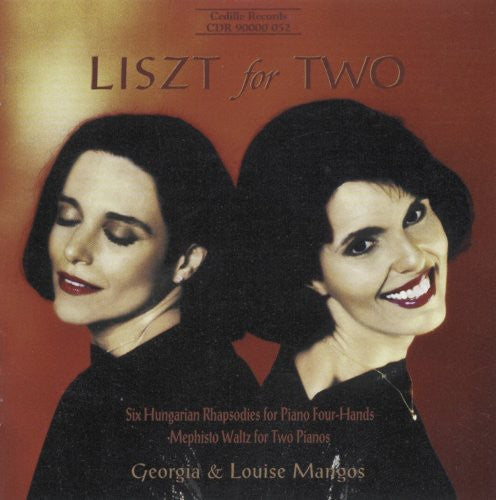 Georia Mangos & Louise - Liszt for 2 Music CD