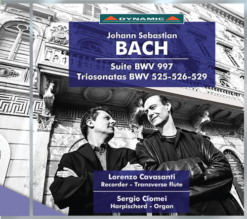 J Bach S / Cavasanti / Ciomei - Bach: Suite, BWV 997 - Triosonate, BWV 525-526-529 Music CD