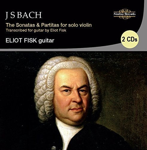 J Bach S / Fisk,Elliot - Bach: Sonatas & Partitas For Solo Violin Music CD
