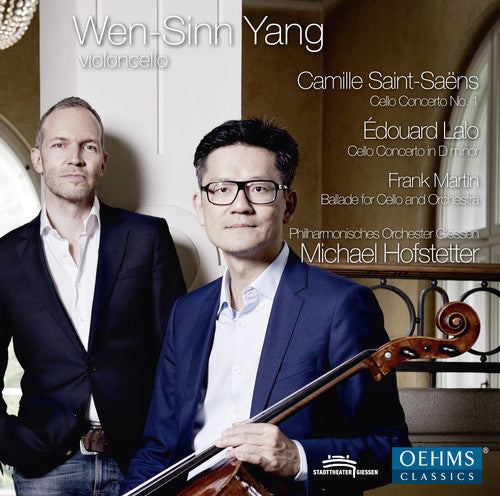 Camille Saens Saint / Giessen Philharmonic Orch - Saint-saens Lalo & Marin: Cello Concertos Music CD