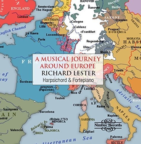 J Bach S / Lester,Richard / Lester,Elizabeth - Musical Journey Around Europe Music CD