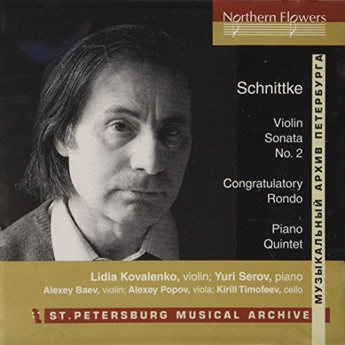 Schnittke / St Petersburg Ensemble - Schnittke: Violin Sonata No. 2 Piano Quintet Music CD