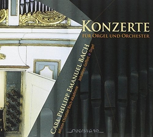 Bach, C.P.E. / Johann Christian Bach Akademie - Konzerte fuer Orgel und Orchester Music CD