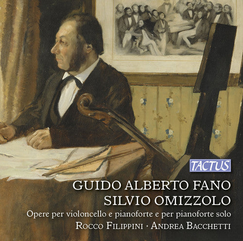 Rocco Filippini - Guido Alberto Fano & Silvio Omizzolo: Works for Cello & Piano Music CD