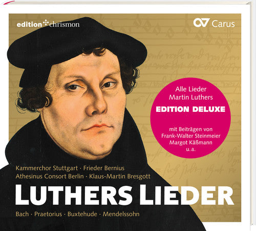 J Bach S / Athesinus Consort Berlin / Bernius - Luthers Lieder Music CD
