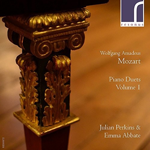 Julian Perkins - Wolfgang Amadeus Mozart: Piano Duets Vol 1 Music CD