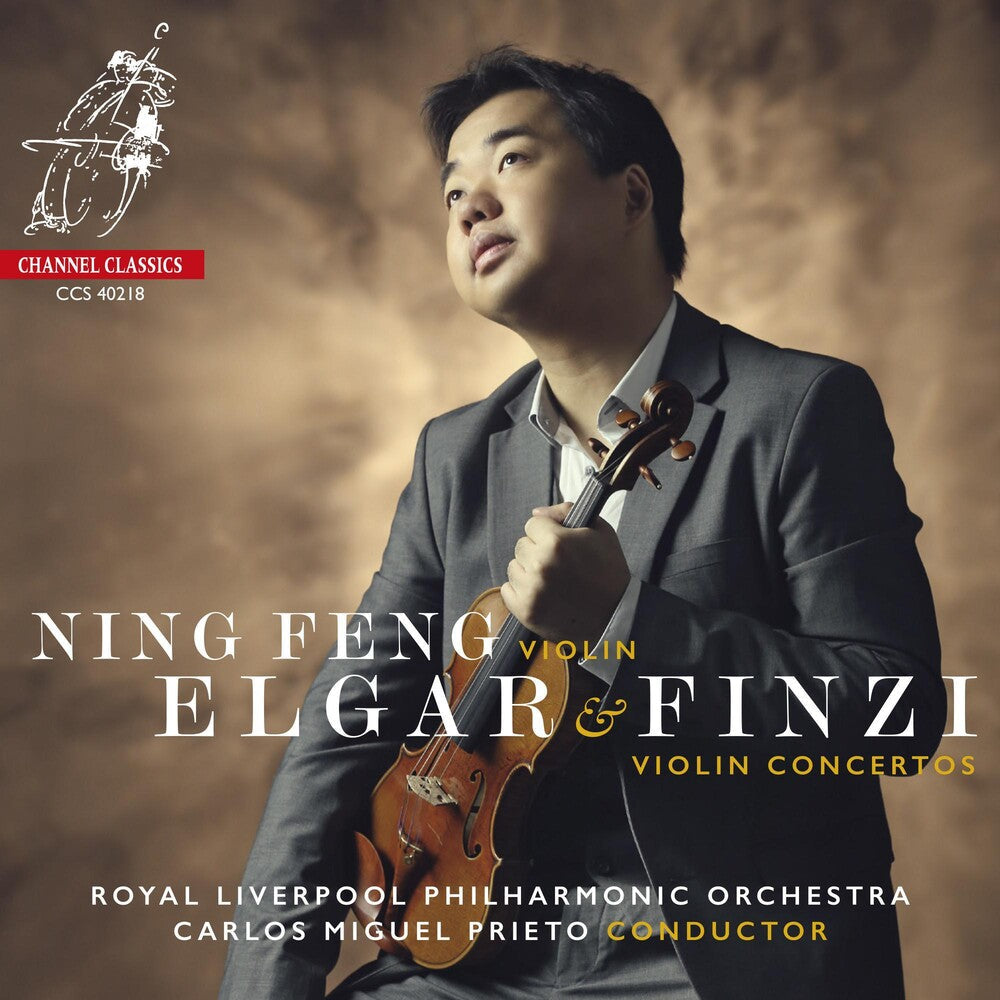 Ning Feng - Elgar & Finzi: Violin Concertos Music CD
