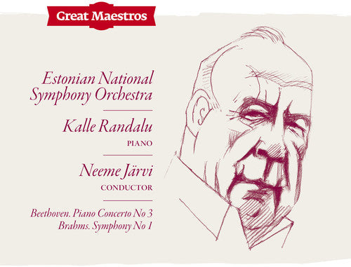 Neeme Järvi - Beethoven: Piano Concerto No 3 / Brahms: Symphony No 1 Music CD