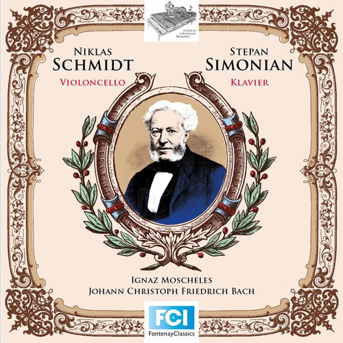 Niklas Schmidt - Ten Preludes & J.c.f. Bach: Sonata For Cello Music CD